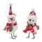 Winter Bird with Hat & Scarf Accent Set, 8.5" & 10.5"